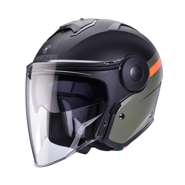 Caberg Caberg soho zephir mtblk/milgrn/orange small helmet s/o